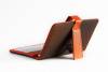 Leather Case with Keyboard with Micro USB for Tablet 7" Black and Orange OCT7KBIO (Omega Indiana)